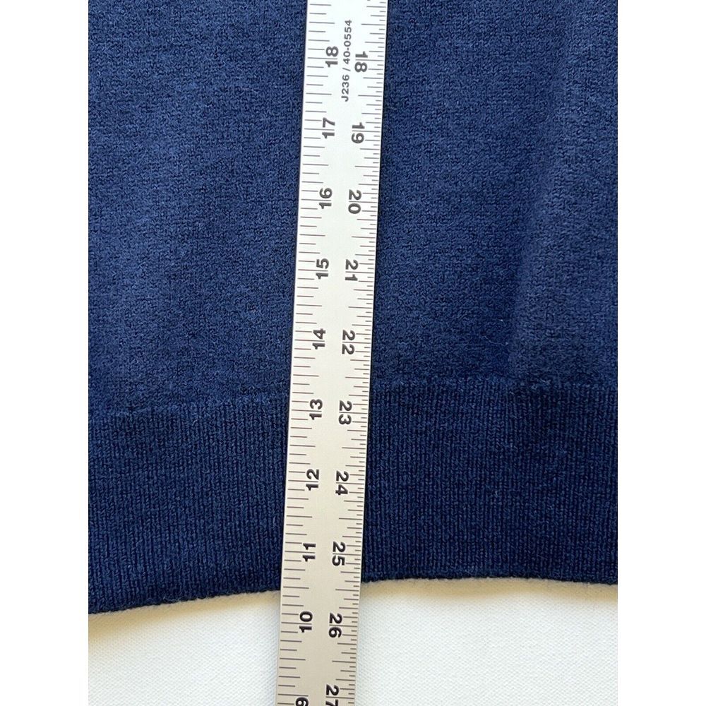 Jeremy Argyle Merino Wool 1/4 Zip Pullover XL - Picture 5 of 7